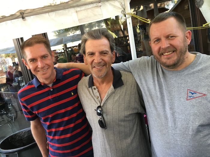 The new ownership team behind Salt Lake City gay bar the Sun Trapp (from left): Riley Richter, Michael Goulding and Dennis Gwyther.