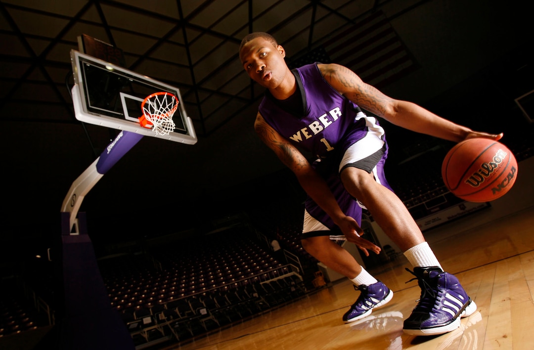 (Francisco Kjolseth  |  Tribune file photo) Weber State guard Damian Lillard, pictured here in 2011, was the state's best college basketball player at the time.
