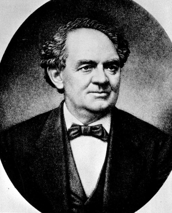 (The Associated Press) An undated image of P.T. Barnum of the Barnum & Bailey Circus.
