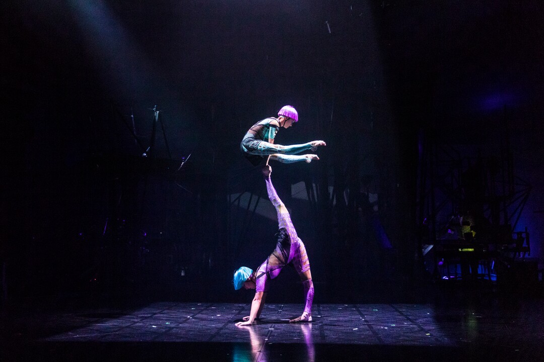 (Marie-Andrée Lemire  |  courtesy of Cirque du Soleil) Acrobats are among the performers in Cirque du Soleil's show "Bazzar," which will play in a tent in the parking lot of the Maverik Center in West Valley City, from May 24 to July 5, 2020.