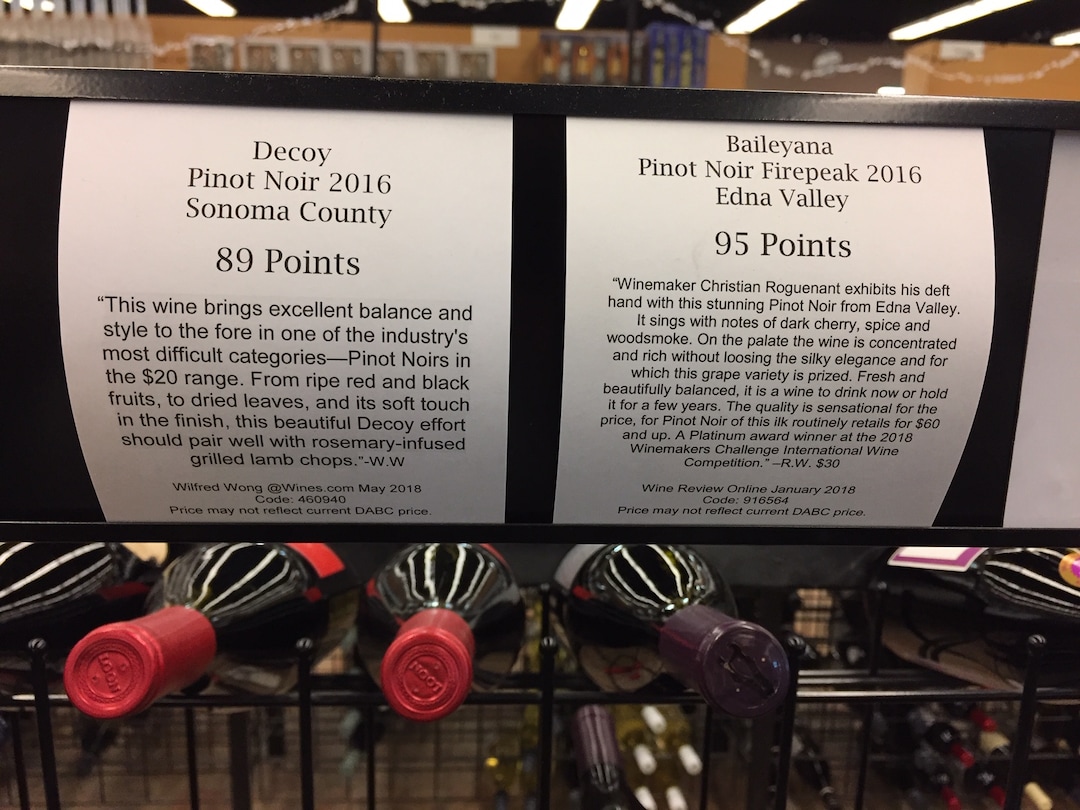 (The Salt Lake Tribune | Kathy Stephenson) Many Utah shoppers like to read the reviews and rating cards at the state liquor stores before making a purchase. The state is banning the "shelf talkers"  after Dec. 31, 2018.