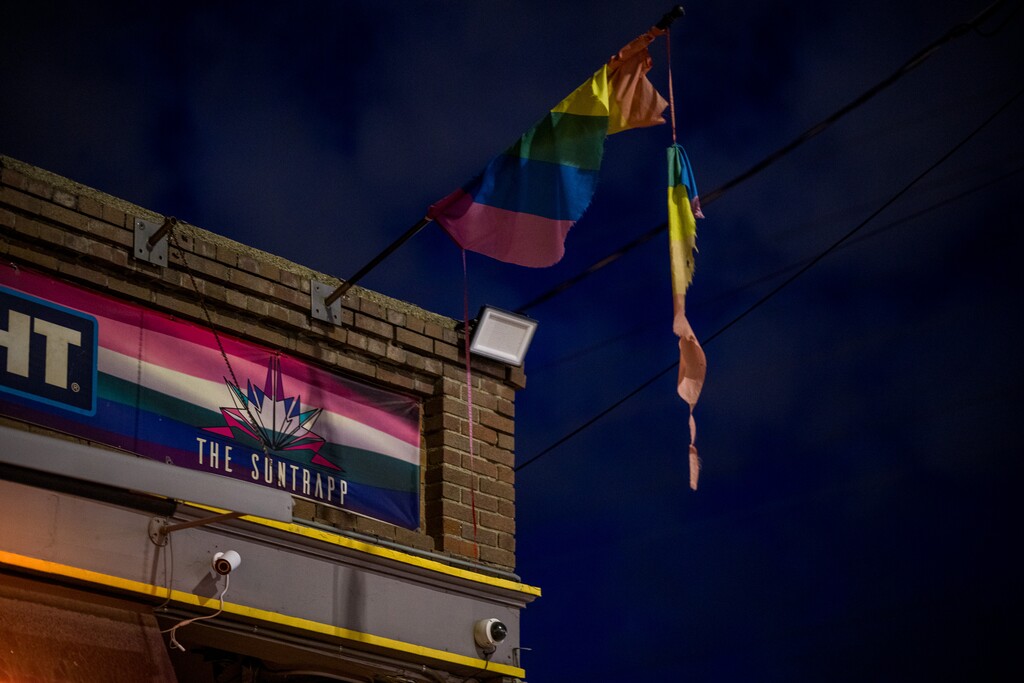 (Trent Nelson | The Salt Lake Tribune) The SunTrapp, the iconic Salt Lake City gay bar, closed on Halloween, and is photographed here on Friday, Nov. 7, 2025. The bar is expected to open soon, after owner Mary Peterson recognized the employees' unionizing effort.