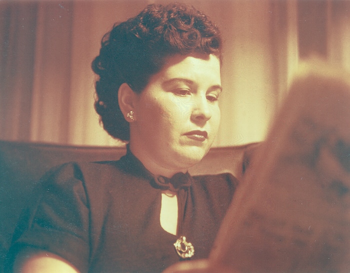 (Photo courtesy of Harold Carr) Audrey B. Carr pictured around 1945.