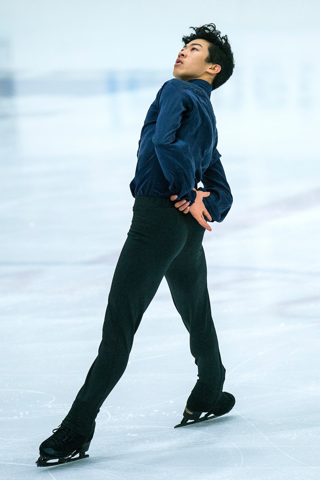 (Chris Detrick  |  The Salt Lake Tribune)   Nathan Chen competes in the Men's Free Skate during the U.S. International Figure Skating Classic at the Salt Lake City Sports Complex Friday, September 15, 2017. 