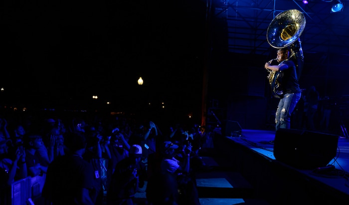(Francisco Kjolseth | The Salt Lake Tribune) The Roots marks the finale of the 2017 SLC Twilight Concert Series at Pioneer Park on Thursday, Aug. 31, 2017.