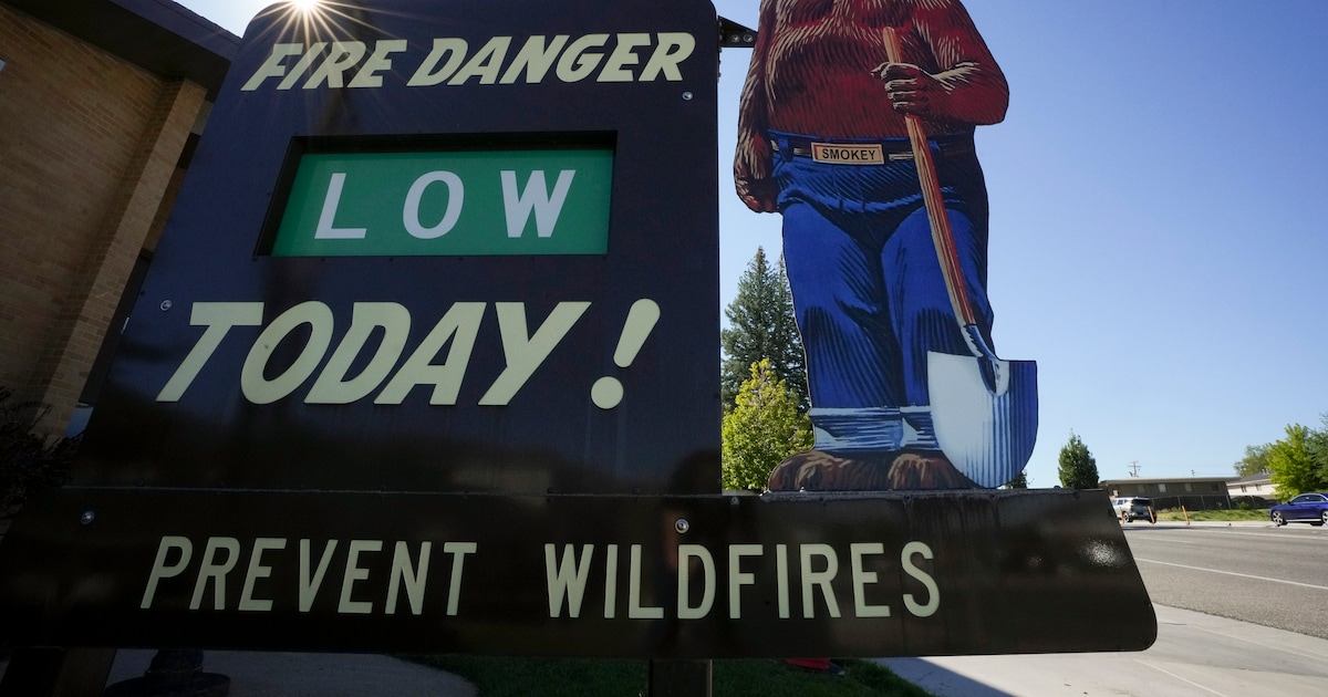 Die klassischen Smokey-Bear-Schilder am Straßenrand? Sie zu ändern ist ...