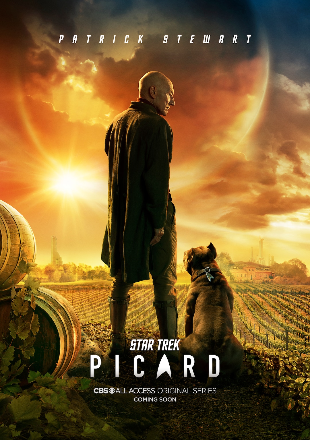 (Courtesy of James Dimmock/CBS) “Star Trek: Picard” starts streaming on CBS All Access on Thursday, Jan. 23.)