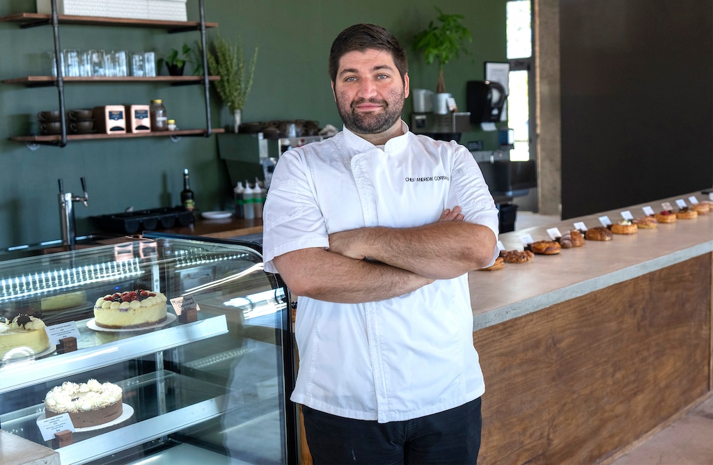 (Rick Egan | The Salt Lake Tribune)  Andrew Corrao, the owner of Forty Three Bakery, on Friday, Oct. 6, 2023.