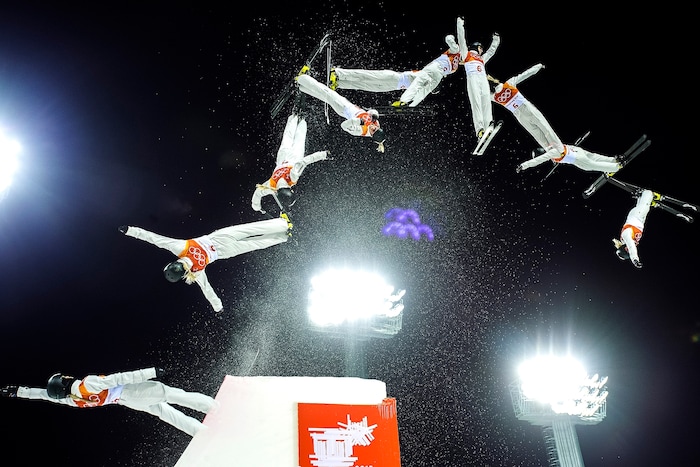 ](Chris Detrick  |  The Salt Lake Tribune)   Australia's Danielle Scott practices before the Ladies' Aerials Qualification at Phoenix Park during the Pyeongchang 2018 Winter Olympics Thursday, Feb. 15, 2018. 