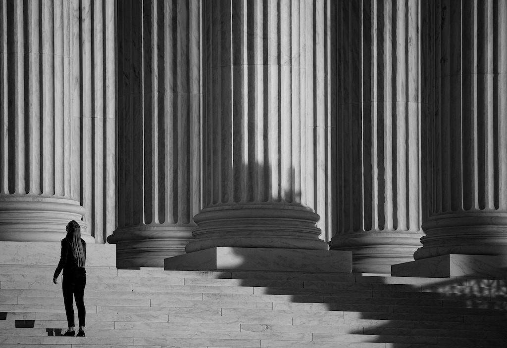 (Damon Winter | The New York Times)
The Supreme Court building in Washington, Dec. 19, 2018. "If a country can't tell narratives in which everybody finds an honorable place, then righteous rage will drive people toward tribal narratives that tear it apart," writes The New York Times opinion columnist David Brooks.
