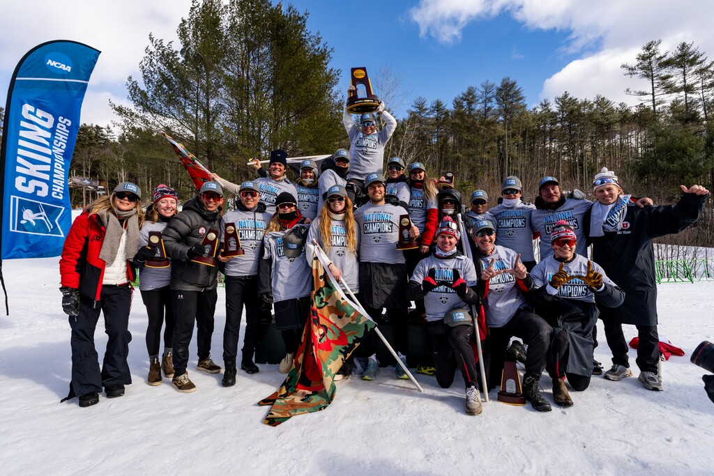 (Utah Athletics) The Utah ski team claimed its 17th national title Saturday, rallying for victory at the 2025 NCAA Championships at Dartmouth Skiway in New Hampshire.