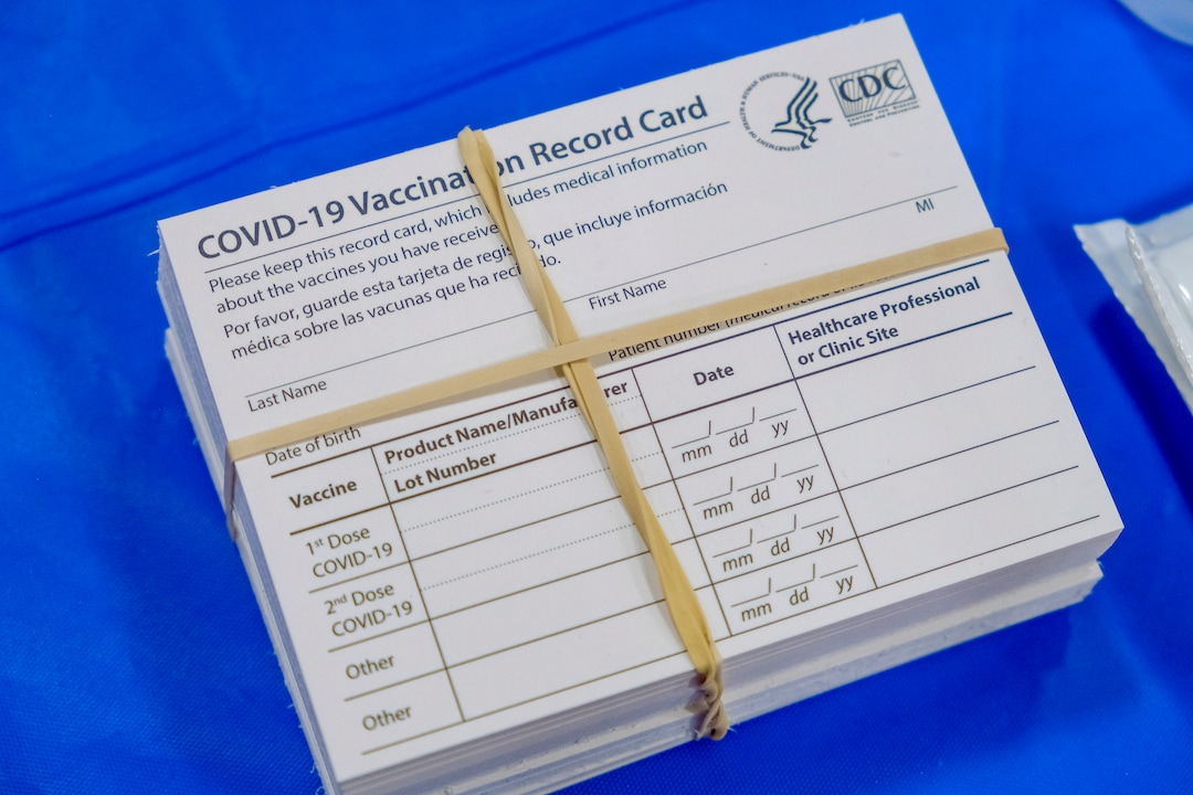 (Leah Hogsten | The Salt Lake Tribune) Employees of the Jordan School District were invited to West Hills Middle School to receive their coronavirus vaccination, Feb. 12, 2021.