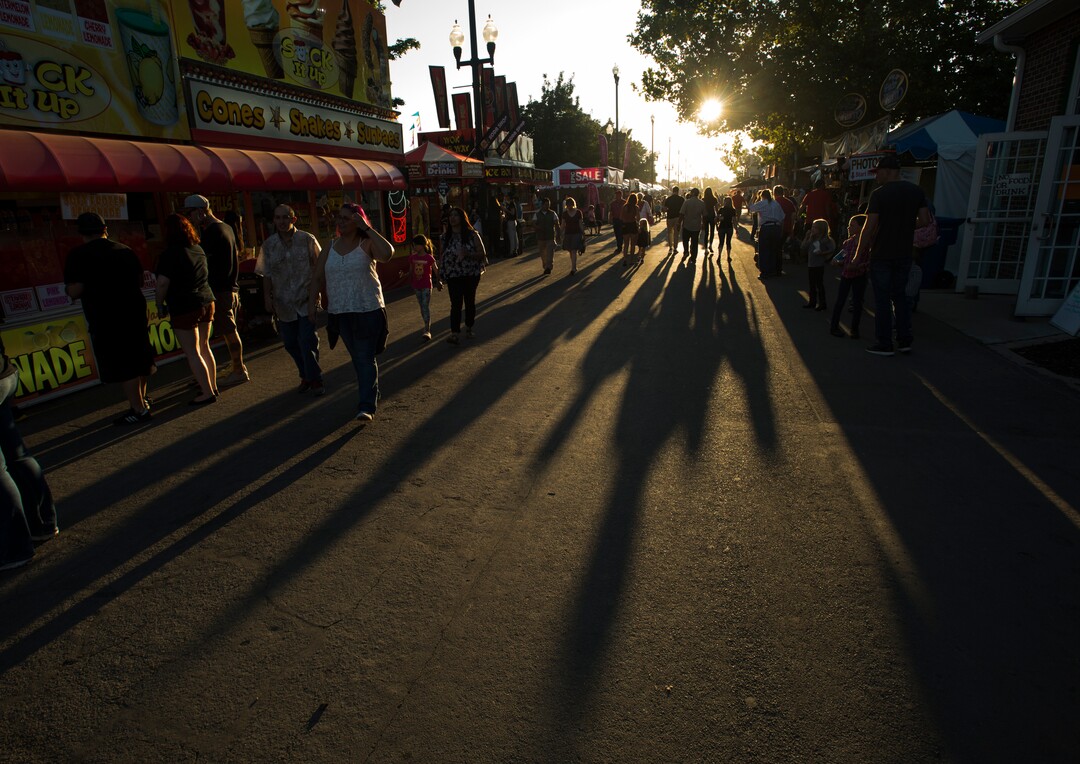 (Rick Egan  |  The Salt Lake Tribune)   The Utah State Fair in the late afternoon,  Monday, September 11, 2017.