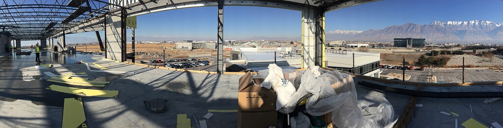 (Francisco Kjolseth  | Tribune file photo)  Construction of the Mountain Tech office and industrial complex in Lindon employed scores of workers through the winter, contributing to a 3.2 percent growth rate for Utah's economy in February.