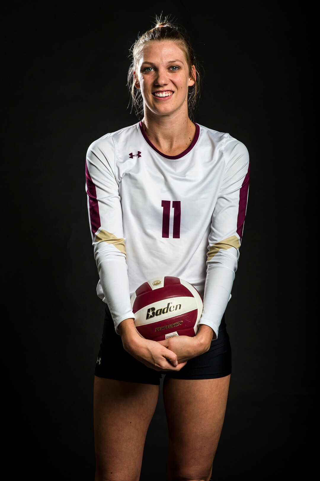 (Chris Detrick  |  The Salt Lake Tribune)  Lone Peak's Jaquelyn Langhaim poses for a portrait Wednesday, December 13, 2017.