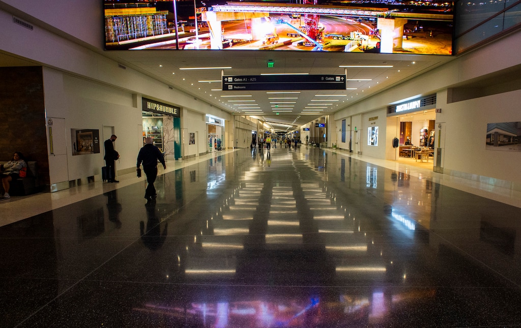 (Rick Egan  |  Tribune file photo)   The new terminal at the Salt Lake City International Airport on Tuesday, Sept. 15, 2020.