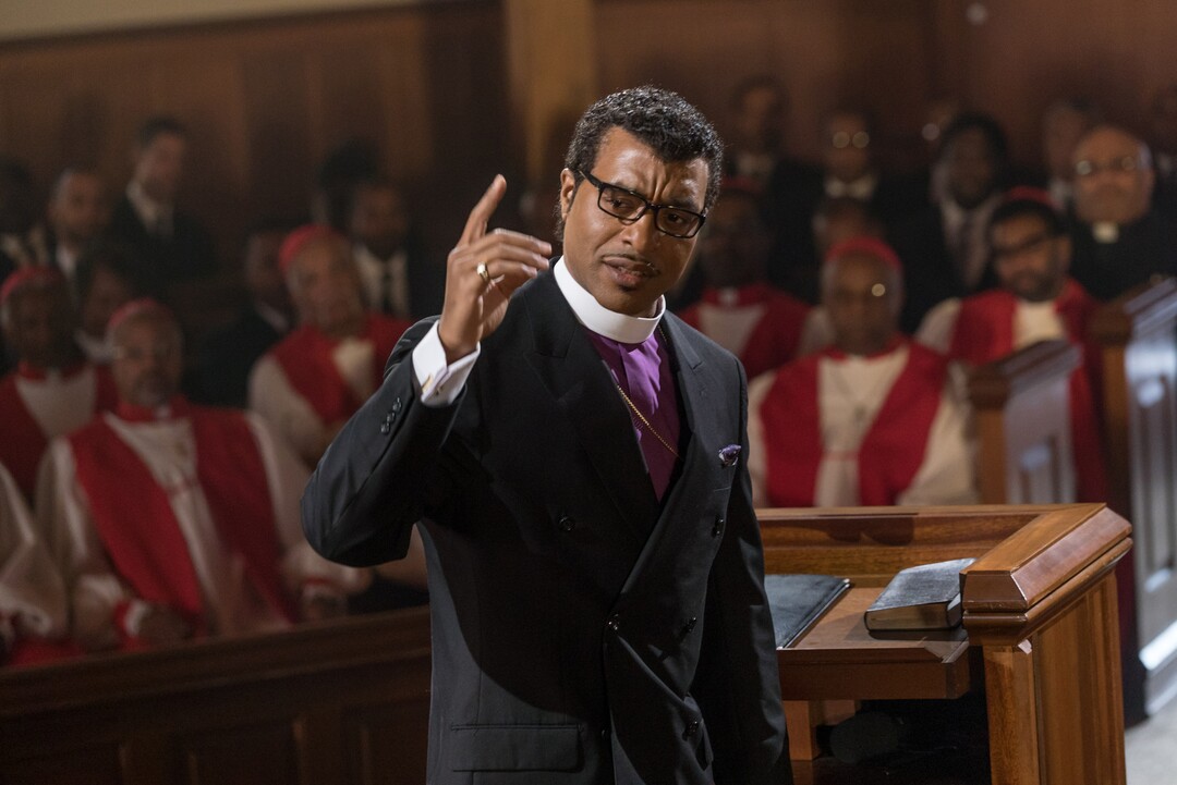 (Courtesy of Sundance Institute | photo by Tina Rowden) Chiwetel Ejiofor appears in "Come Sunday" by Joshua Marsto, an official selection of the Premieres program at the 2018 Sundance Film Festival.