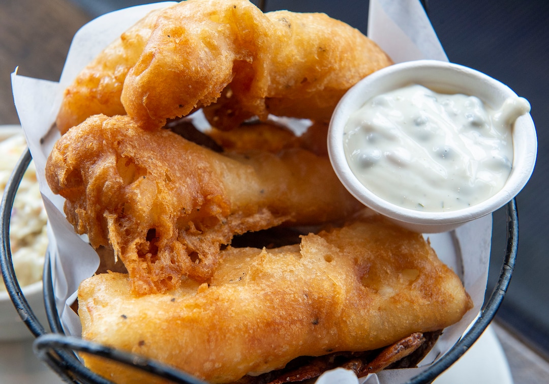 (Rick Egan  |  The Salt Lake Tribune)      Fish & Chips at MacCool's Public House in Layton, Thursday, Feb. 6, 2020.