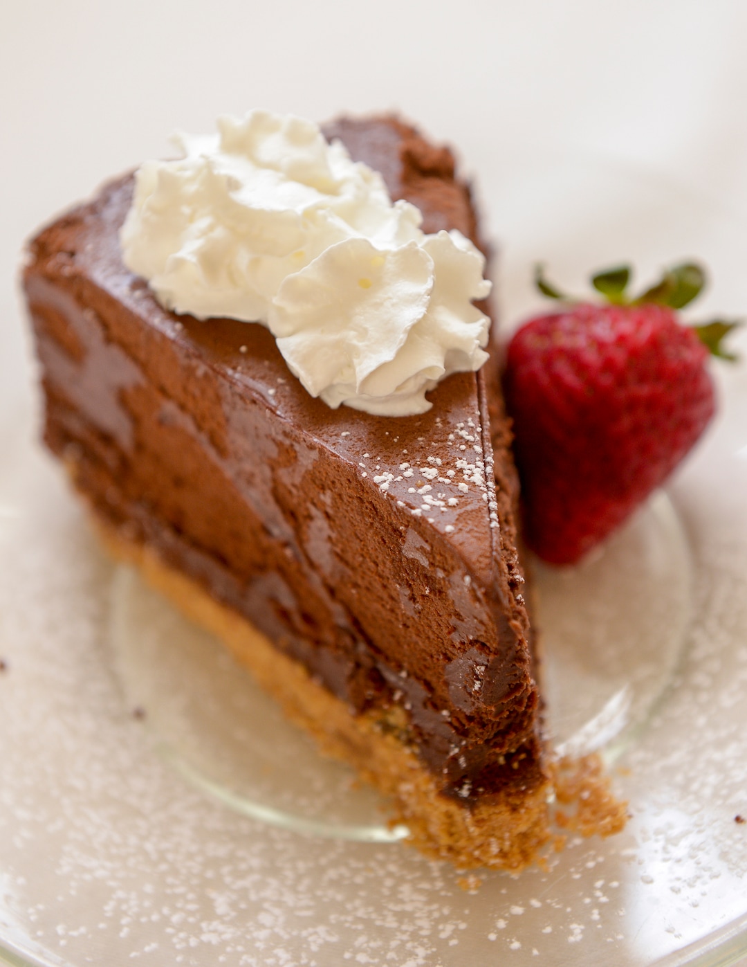 (Leah Hogsten  |  The Salt Lake Tribune)  Chocolate silk pie at Auntie Rae's Dessert Island in Holladay.