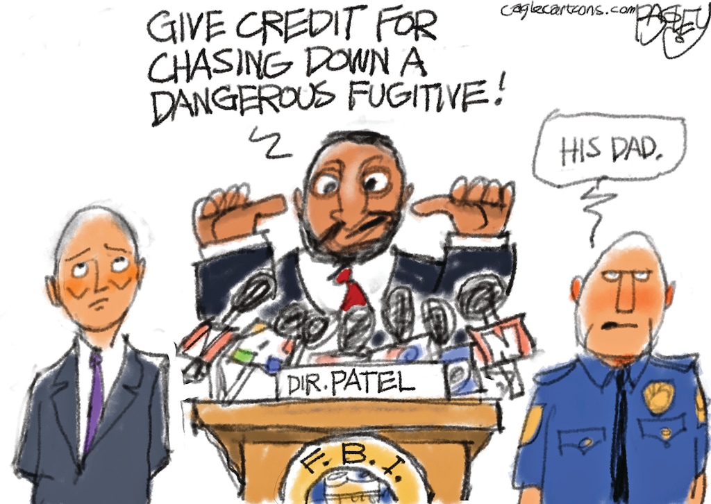 Pat Bagley cartoon: Kash or Credit
