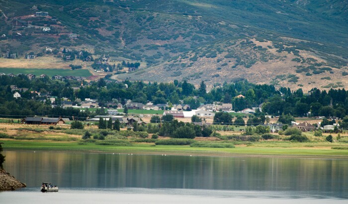 Rick Egan  |  The Salt Lake Tribune

Boat enthusiasts enjoy Deer Creek Reservoir, Friday, August 7, 2015.