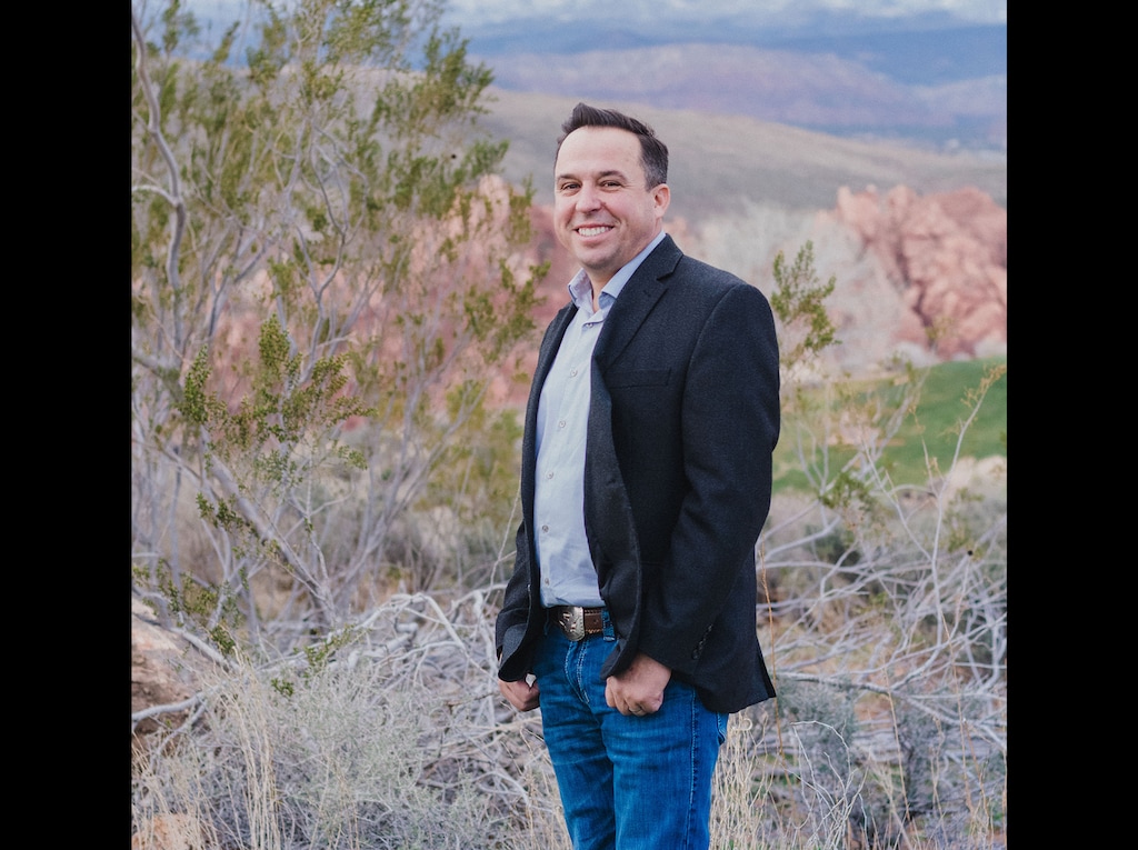 (Courtesy of the Hughes campaign) Washington County Commissioner Victor Iverson has agreed to run alongside former House Speaker Greg Hughes, who is campaigning for Utah governor.
