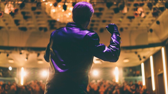 (Josef Persson | courtesy Kino Lorber Films) Pekka Strang plays Touko Laaksonen, the Finnish artist whose drawings inspired the gay "leather" lifestyle, in the biographical drama "Tom of Finland."