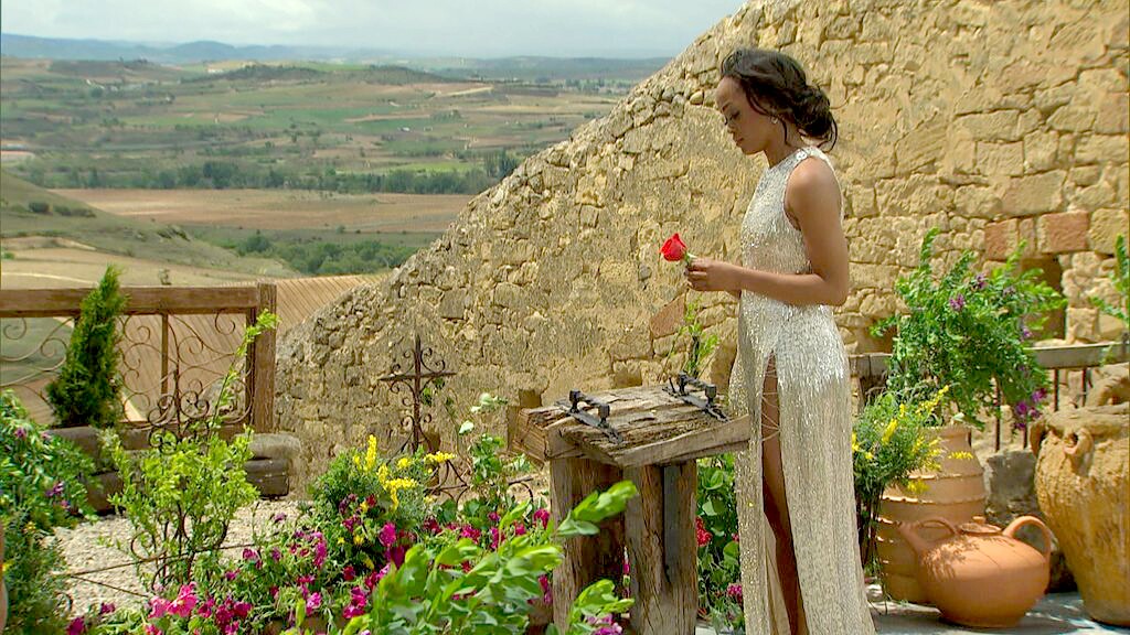 (ABC) Rachel Lindsay, aka "The Bachelorette."