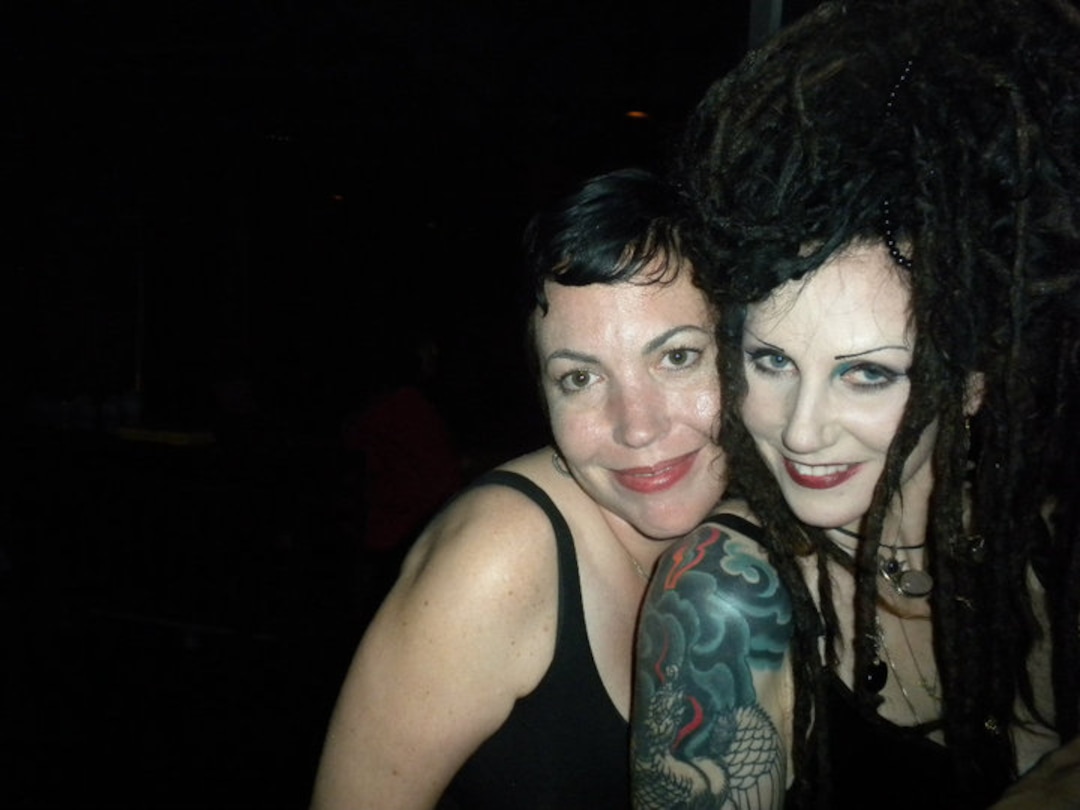 (Courtesy photo) Jennifer Russell and Cinamon Hadley at a Ritz reunion party in 2010.