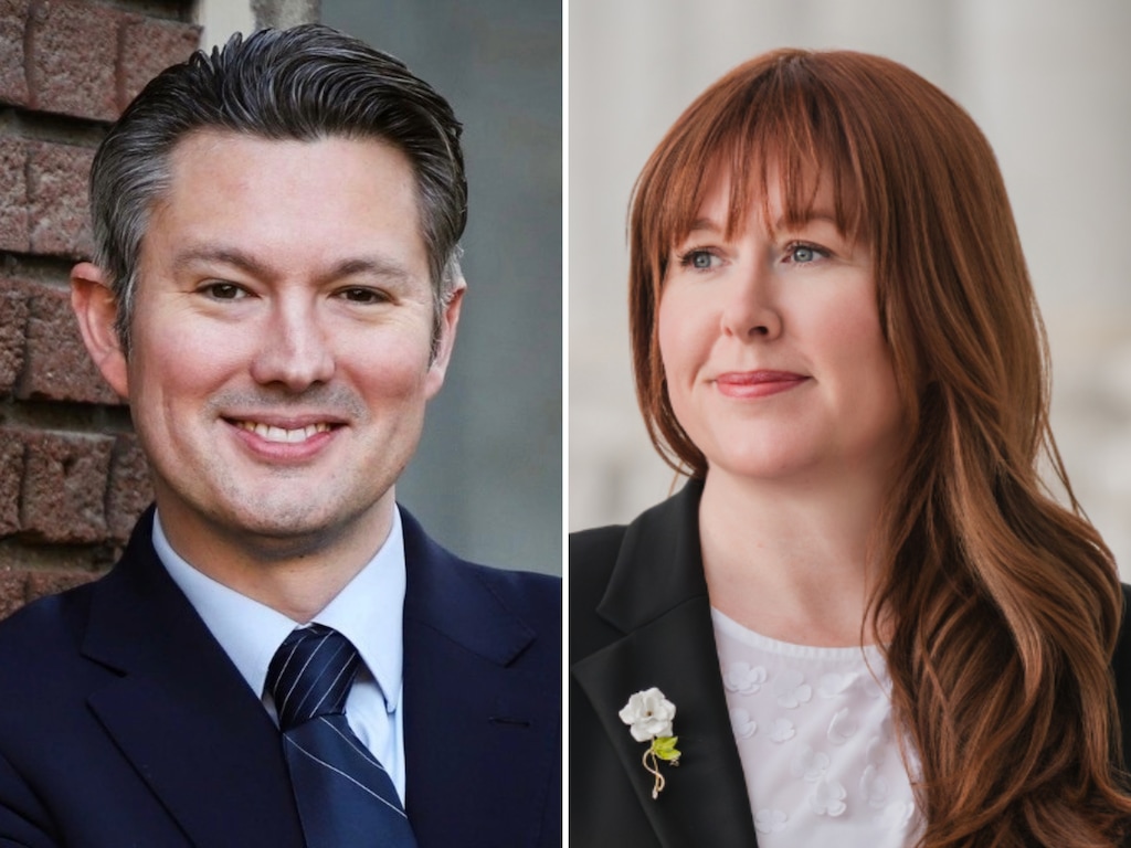 (Campaign photos) Anthony Loubet, left, and Liz Oates, candidates for the 2026 House District 27 election.