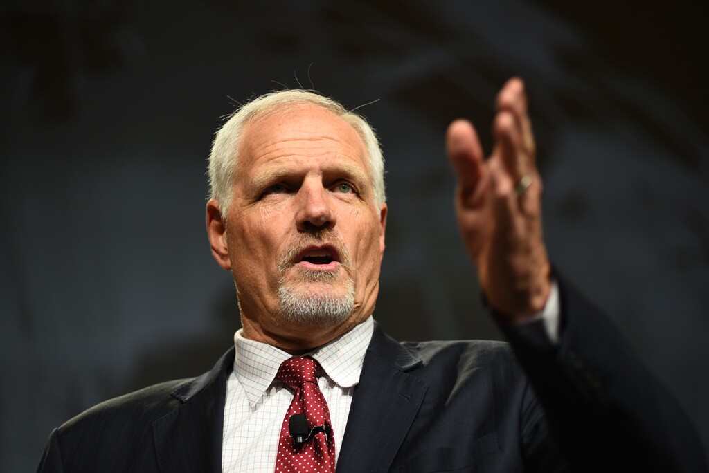|  Courtesy Mark EatonFormer Utah Jazz center Mark Eaton has made a second career as a speaker. 