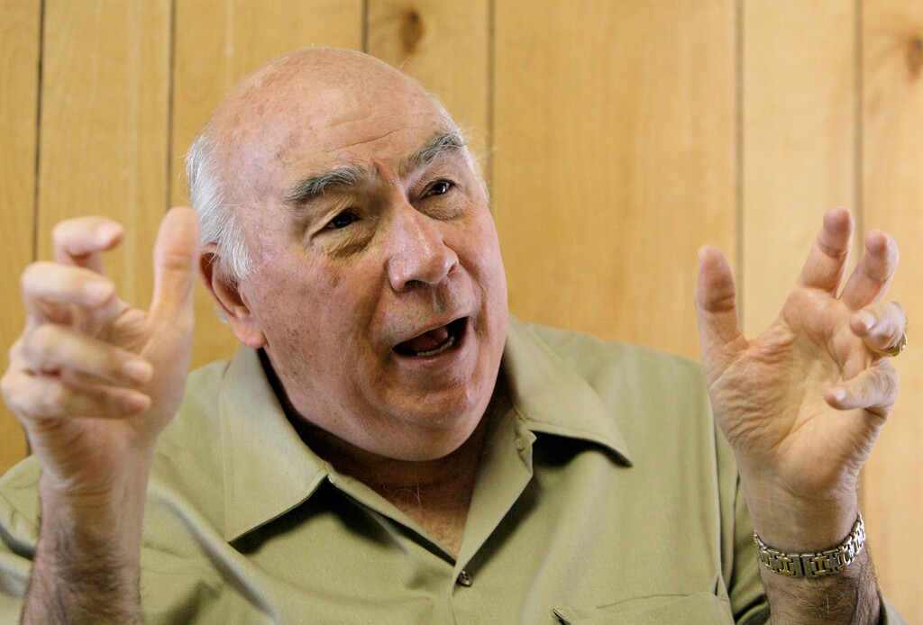 (Jae C. Hong | AP) In this Wednesday, Aug. 22, 2007, file photo, Robert Murray, chief executive of Murray Energy Corp., speaks during an interview with an Associated Press reporter in his office at the Crandall Canyon Mine, in Huntington, Utah. Murray died Sunday, Oct. 25, 2020, at his home in Ohio less than a week after announcing his retirement as board chairman of a major U.S. coal operator.