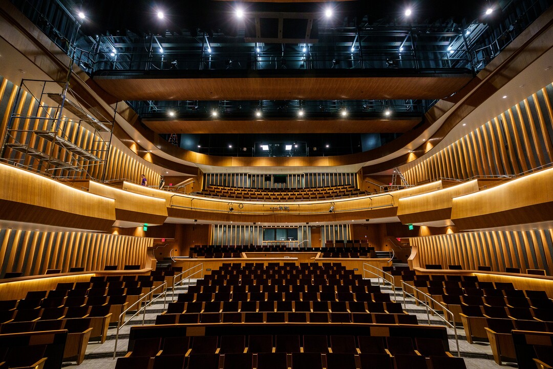 (Trent Nelson  |  The Salt Lake Tribune) Mainstage Theater at the new Mid-Valley Performing Arts Center in Taylorsville on Friday, May 21, 2021.