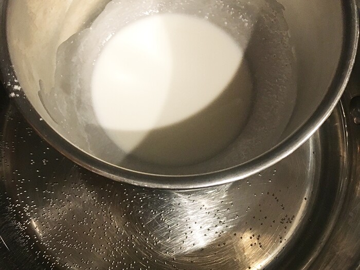 (Marina Gomberg | The Salt Lake Tribune) Marina made a necklace out of her breast milk. She knows that's weird, but she loves it because she thinks breast milk is amazing. Step 2 (After pumping, not pictured): Mix breast milk and whatever the white preservation powder stuff is and double boil until it's reduced to a paste.