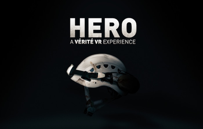 (   |  courtesy Sundance Institute) A title card from "Hero," by Navid Khonsari and Vassiliki Khonsari, which will appear in the New Frontier Exhibitions program of the 2018 Sundance Film Festival.