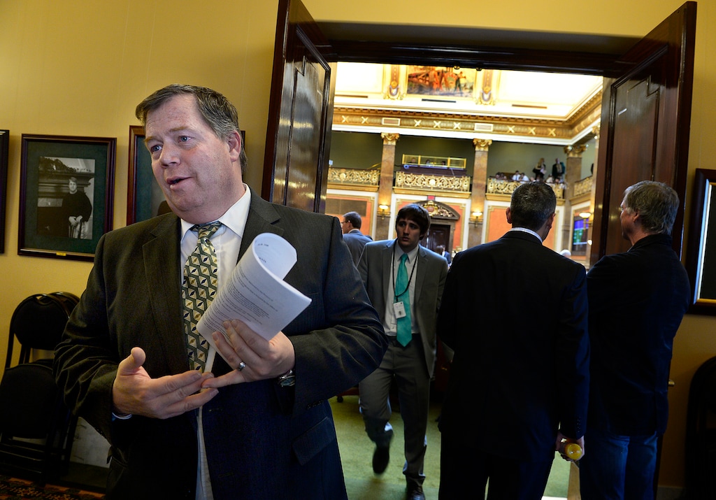 (Scott Sommerdorf | Tribune file photo) Rep. Eric Hutchings, R- Kearns, sponsored a bill passed by the Legislature that would lead to an automatic expungement of a criminal record for Utahns who earn it. Only one other state has this 'clean slate' law in place.
