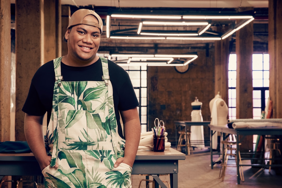 (Miller Mobley | Bravo) Afa Ah Loo, a Samoan-born fashion designer living in Utah, shown here in 2018 when he appeared as a contestant on "Project Runway." Ah Loo died June 14, 2025, at age 39, shot on Salt Lake City's State Street at the "No Kings" protest march.