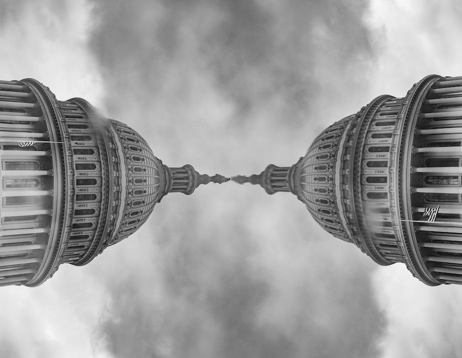 (Damon Winter | The New York Times )
A multiple exposure photo shows the U.S. Capitol in Washington, Jan. 23, 2023. The right ascribes to its enemies, whether in the Democratic Party or the putative deep state, monstrous corruption and elaborate conspiracies, writes New York Times columnist Michelle Goldberg.