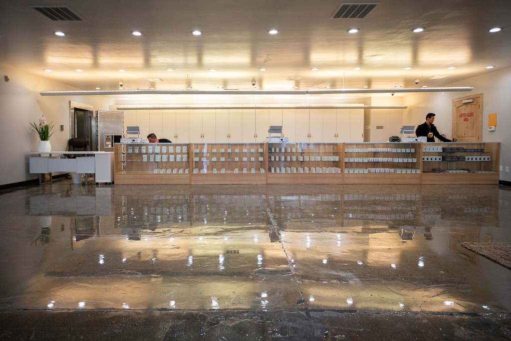 (Trent Nelson  |  Tribune file) Dragonfly Wellness becomes the first of Utah's 14 medical cannabis pharmacies to open for business in Salt Lake City on Monday, March 2, 2020.