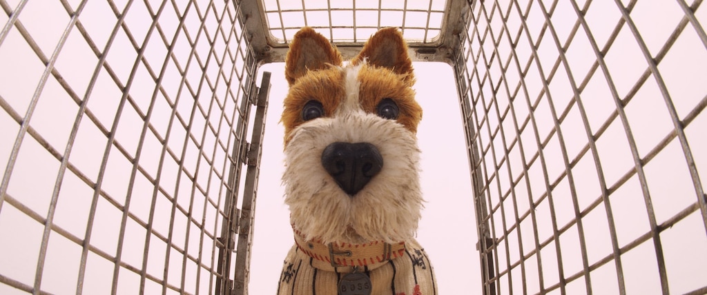 This image released by Fox Searchlight Pictures shows the character Boss, voiced by Bill Murray, in a scene from "Isle of Dogs." (Fox Searchlight via AP)