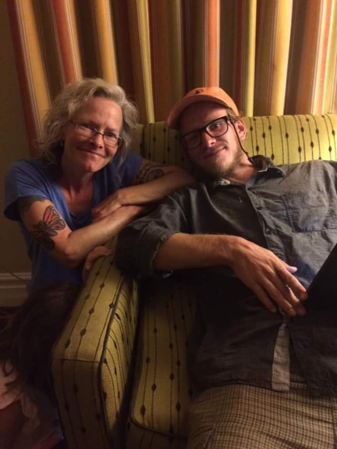 (Courtesy of Kevin Kirk) Joey Kirk, son of The Heavy Metal Shop owners Kevin (seen here) and Angie Kirk, died Nov. 1 after being struck by a Trax train at the Murray Central Station while he walking to an Alcoholics Anonymous meeting.