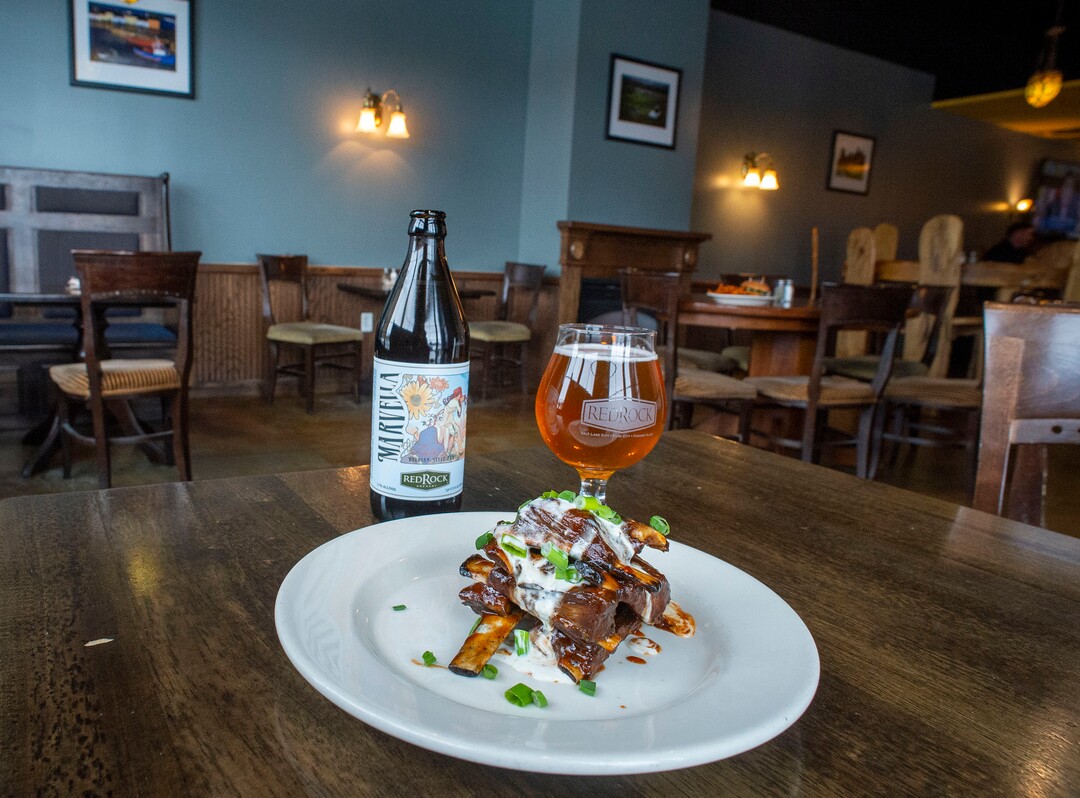 (Rick Egan  |  The Salt Lake Tribune)      Lamb Ribs at MacCool's Public House in Layton, Thursday, Feb. 6, 2020.