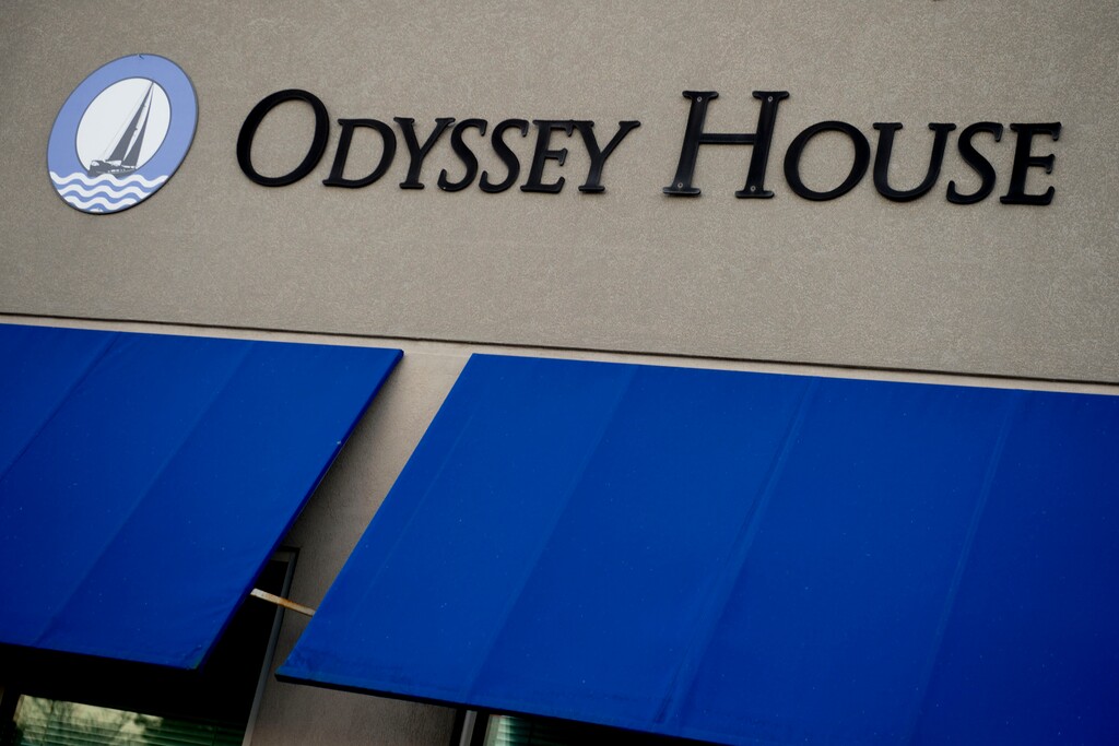 (Jeremy Harmon  |  The Salt Lake Tribune) One of the Odyssey House locations in Salt Lake City on April 10, 2020.
