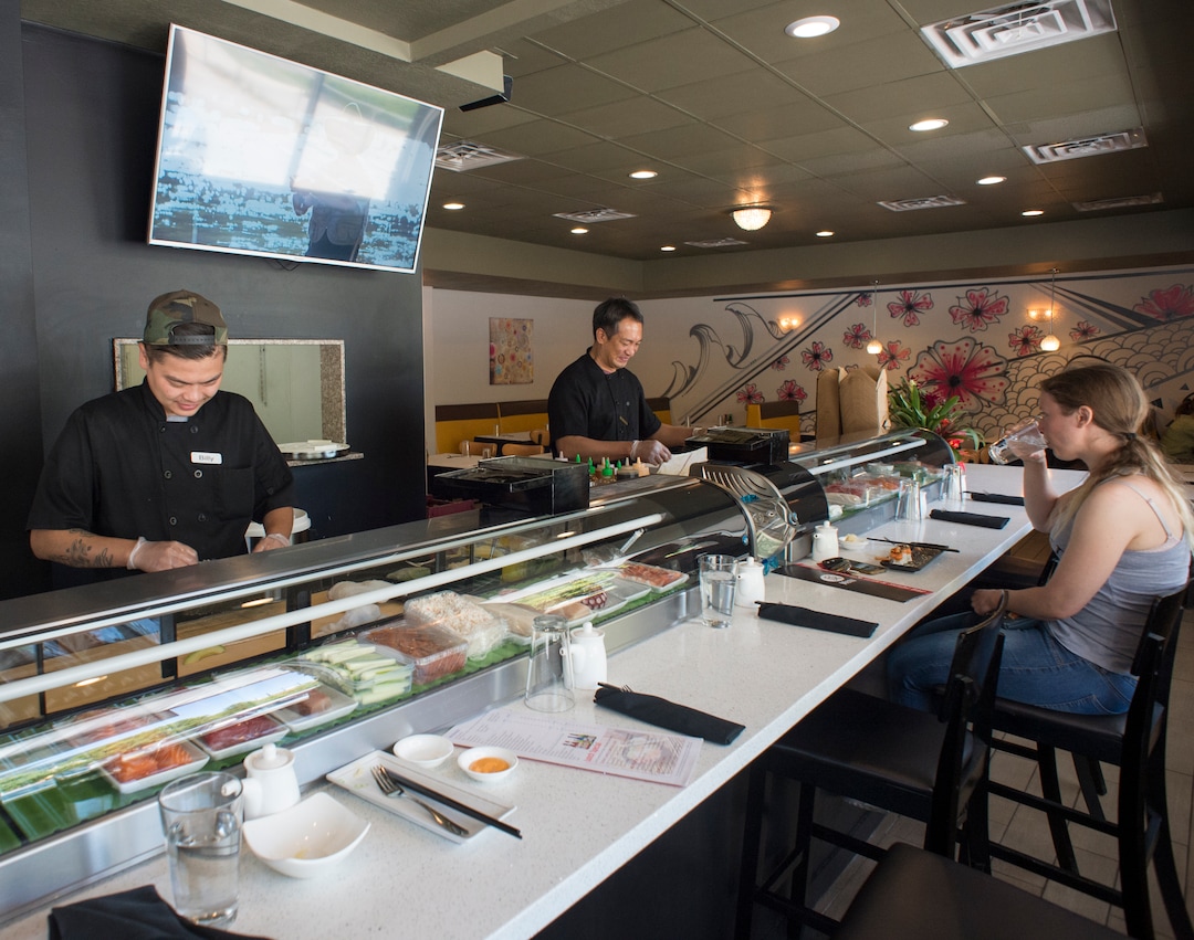 (Rick Egan  |  The Salt Lake Tribune)    Hamachi Pescatarian Grill and Sushi, 488 E 100 South, Salt Lake City, Monday, June 4, 2018.