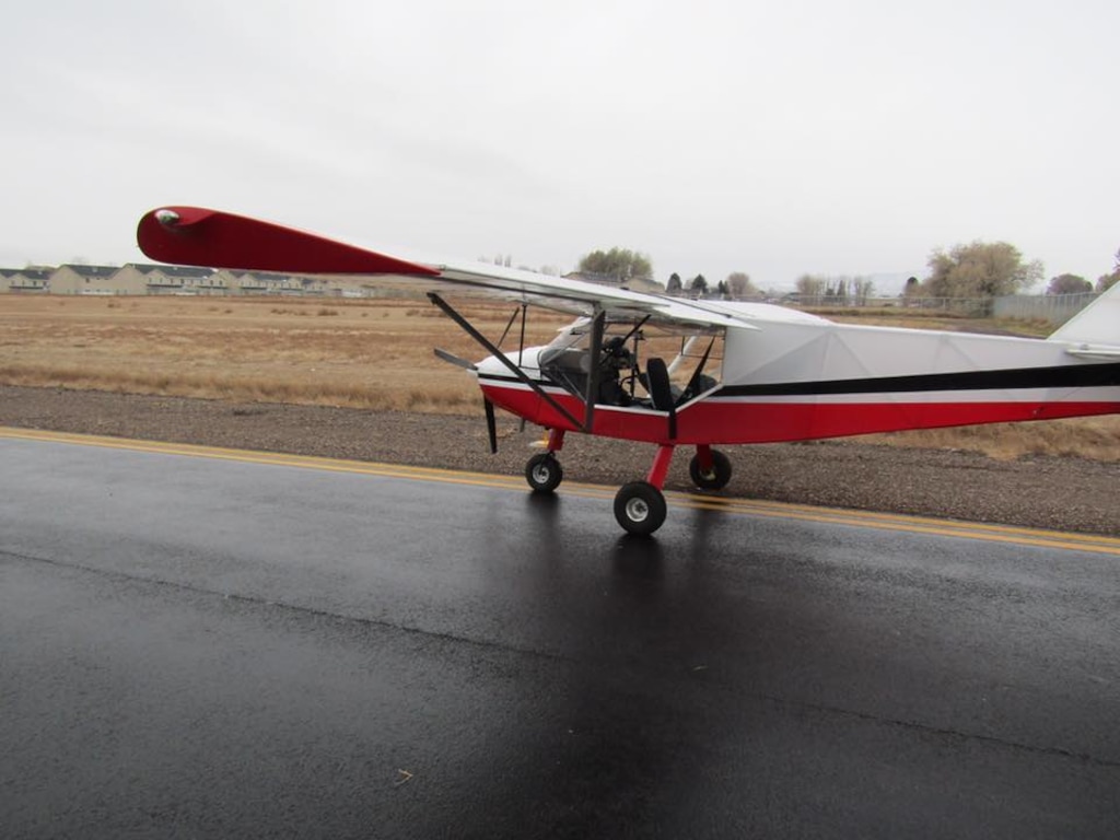 (Courtesy photo | Uintah County Sheriff's Office)
A fixed-wing, single-engine light sport plane that investigators say was stolen by two teens.