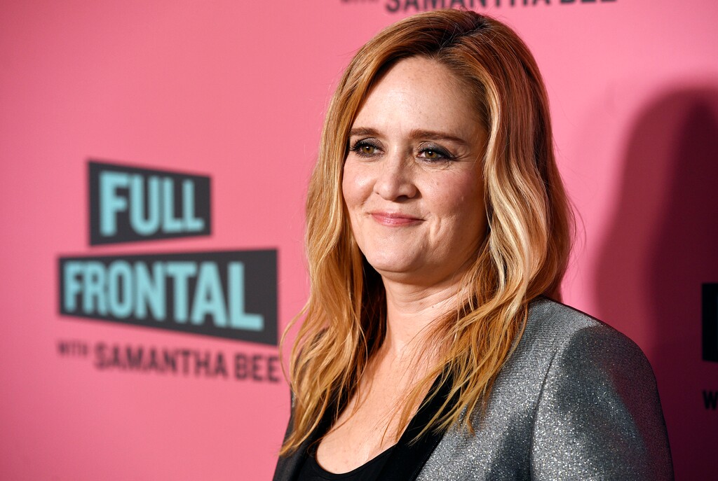 (Chris Pizzello | Invision | The Associated Press) In this May 24, 2018 file photo, Samantha Bee, host of "Full Frontal with Samantha Bee," poses at an Emmy For Your Consideration screening of the television talk show at the Writers Guild Theatre in Beverly Hills, Calif. Bee is under fire for referring to Ivanka Trump as a "feckless c---" on her TBS comedy show. White House press secretary Sarah Sanders called Bee's language "vile and vicious."