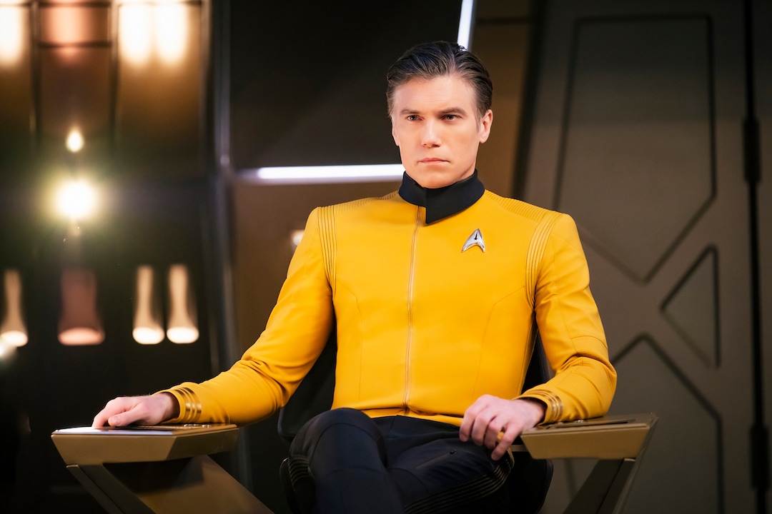(Photo courtesy Jan Thijs/CBS) Anson Mount as Captain Pike on “Star Trek: Discovery.”