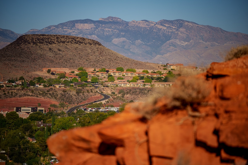 (Trent Nelson  |  The Salt Lake Tribune) St. George on Tuesday, Sept. 16, 2025.