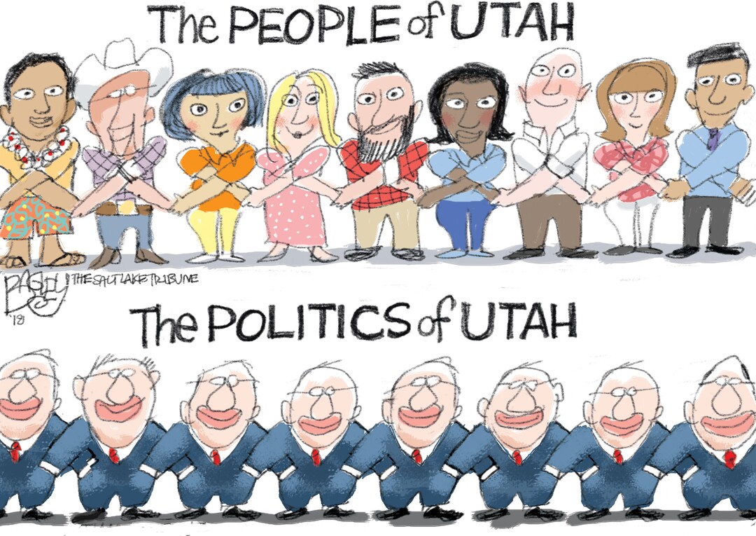 This Pat Bagley cartoon appears in The Salt Lake Tribune on Wednesday, June 6, 2018.