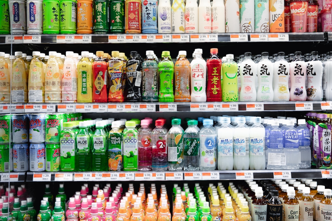 (Rachel Rydalch | The Salt Lake Tribune) A variety of Asian drinks found in the Chinatown Supermarket, Wednesday, March 2, 2022.